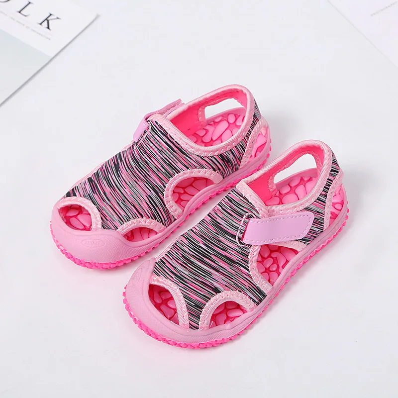 Summer Baby Boys Sandals Children Beach Sandals Soft Bottom Unisex Girls Non-slip Infant Shoes Kids Outdoor Anti-collision Shoes - Image 6