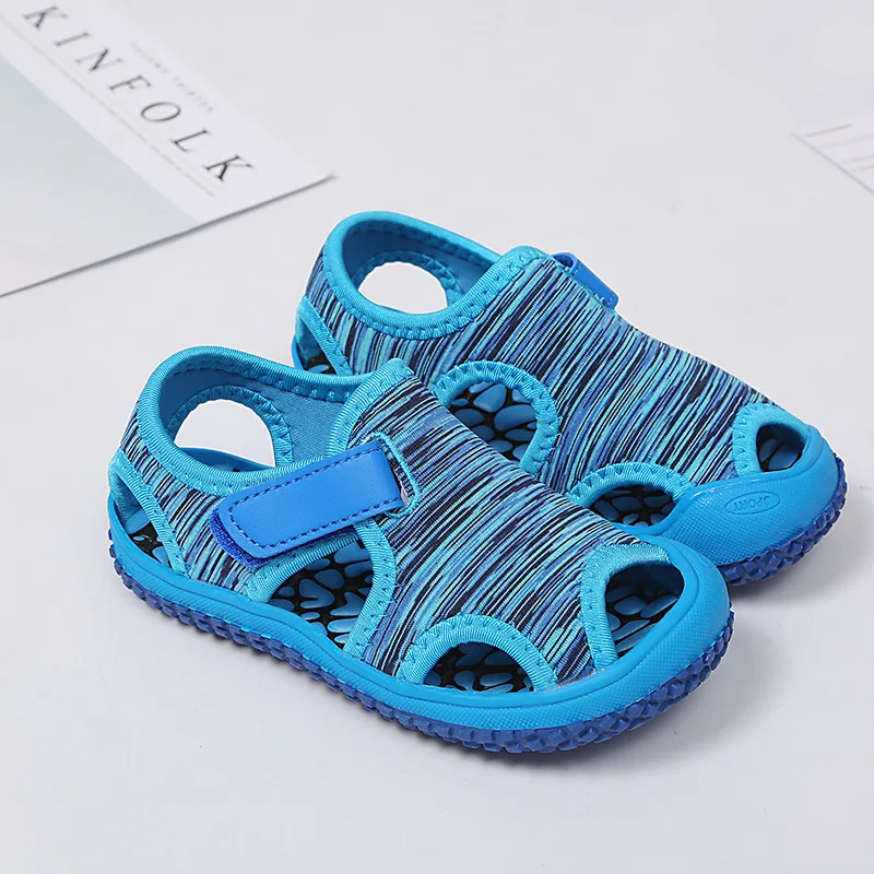 Summer Baby Boys Sandals Children Beach Sandals Soft Bottom Unisex Girls Non-slip Infant Shoes Kids Outdoor Anti-collision Shoes - Image 5