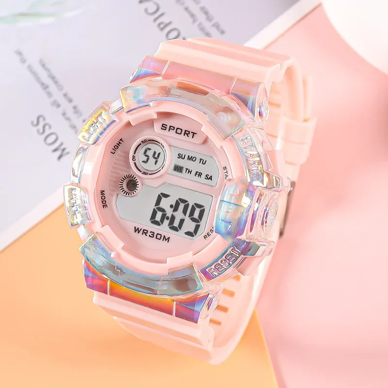 Fashion Kids Watches LED Digital Watch for Children Boys and Girls Sports Clock Alarm Luminous Students Electronic Wristwatch - Image 3
