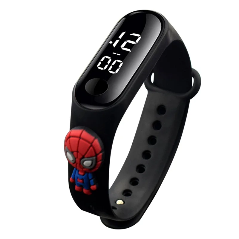 3D Cartoon Spiderman Kids Watches for Children Sports Bracelet Waterproof Men Boys LED Watch Student Clock Relógio Infantil - Image 5