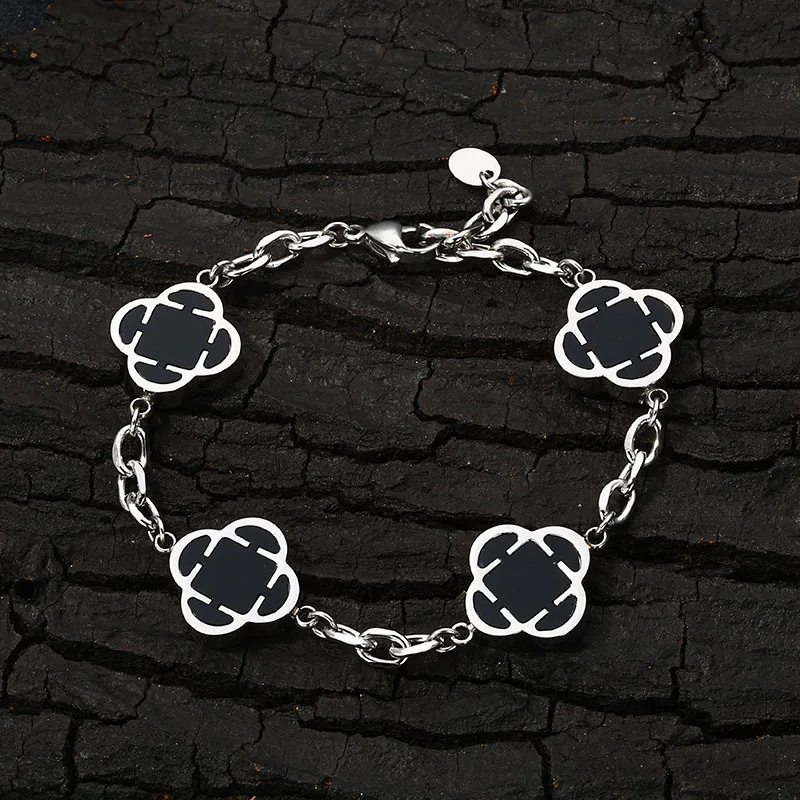 Stylish Petal Chan Bracelets for Men Boys,Waterproof Natural Shell Chain Links Wristband,Birthday Gift - Image 3