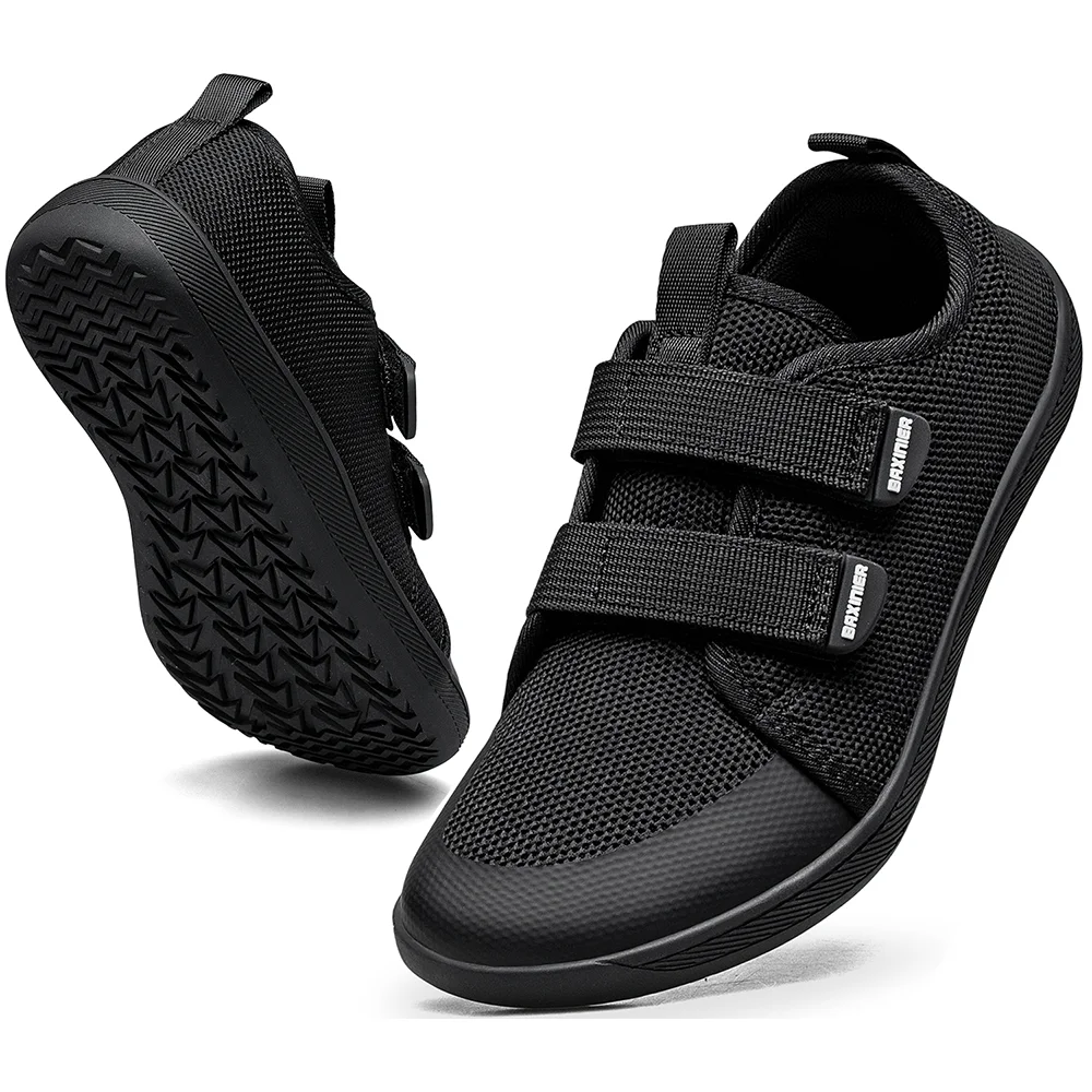 New Kids Barefoot Sneakers Girls Boys Fashionable Children's Shoes Wide Toe Breathable Knitted Mesh Sole Non Slip Walking Cross - Image 5