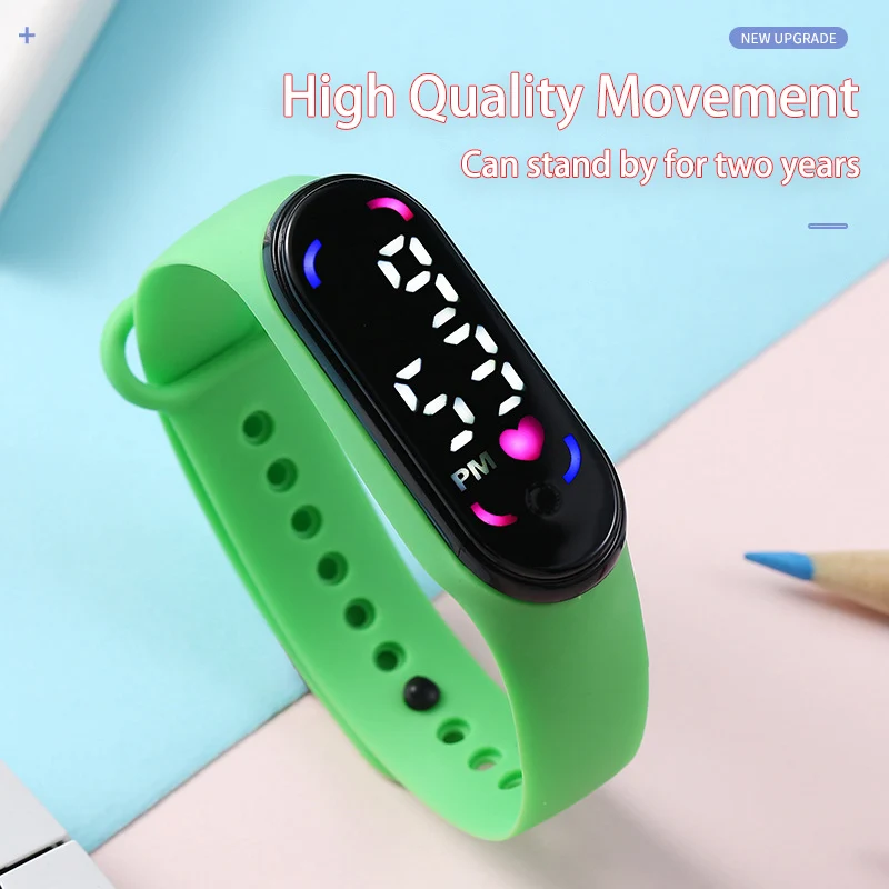 Fashion Waterproof Women Watches for Kids Girls Touch LED Sport Digital Bracelet Electronic Children Clock Boys Toys Gift - Image 6