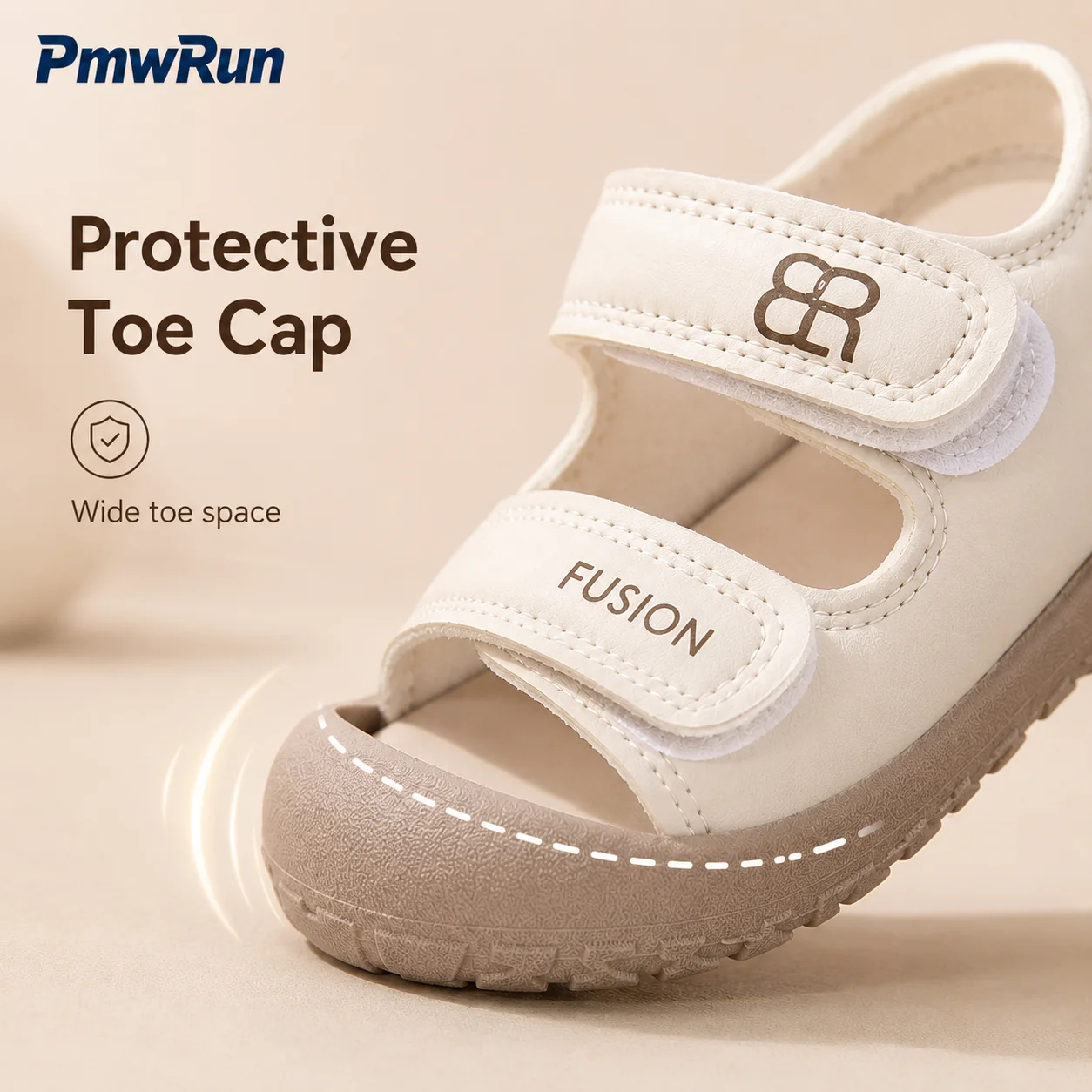 PU Leather Summer Sandals For Children Toe Protection Baby Boy's Girl's Toddler Sandals Ergonomics Anti-slippery Kid's Sandals - Image 2