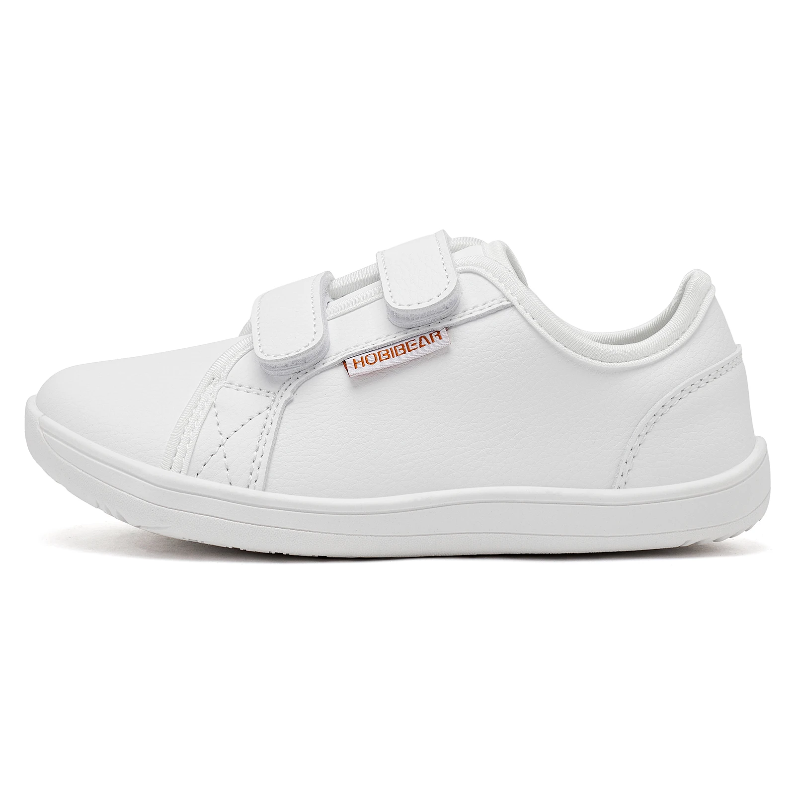 HOBIBEAR Minimalist Kids Barefoot Sneakers | Hook Loop | Wide Toe Shoes | Artificial Leather Sneakers - Image 5
