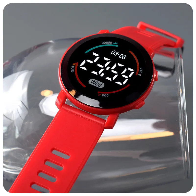 LED Digital Kids Watches Luminous Waterproof Sport Children Watch Silicone Strap Electronic Wrist Watch For Boys Gril reloj niño - Image 5