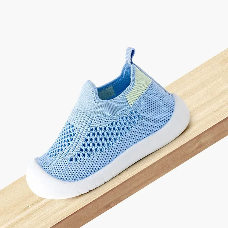 Spring Popular New Baby Shoes Mesh Knit Breathable Kid Girls Boys 0-3T Summer Slip-On Casual Sneakers Toddler Non-Skid Prewalker - Image 6