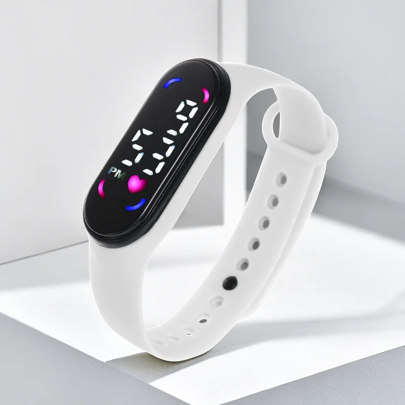 Fashion Waterproof Women Watches for Kids Girls Touch LED Sport Digital Bracelet Electronic Children Clock Boys Toys Gift - Image 3