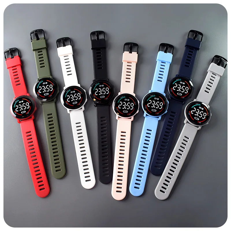 LED Digital Kids Watches Luminous Waterproof Sport Children Watch Silicone Strap Electronic Wrist Watch For Boys Gril reloj niño - Image 3