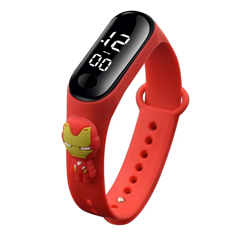 3D Cartoon Spiderman Kids Watches for Children Sports Bracelet Waterproof Men Boys LED Watch Student Clock Relógio Infantil - Image 2