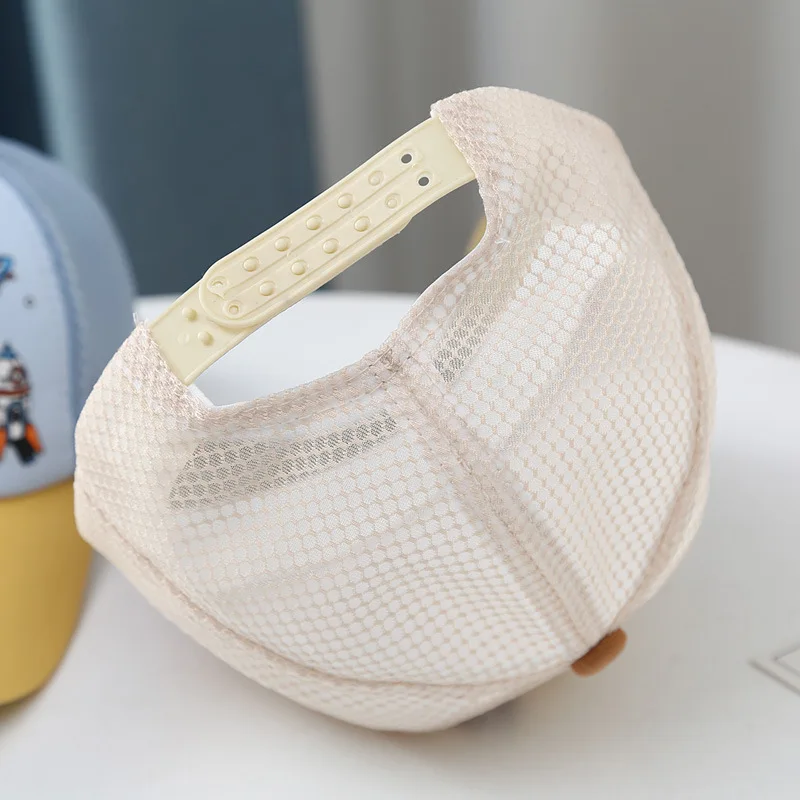 Summer Kids Mesh Duckbill Hat Boys Girls Thin Breathable Sunshade Baseball Hats Cute Dinosaur Children Peaked Cap Baby Visors 모자 - Image 6