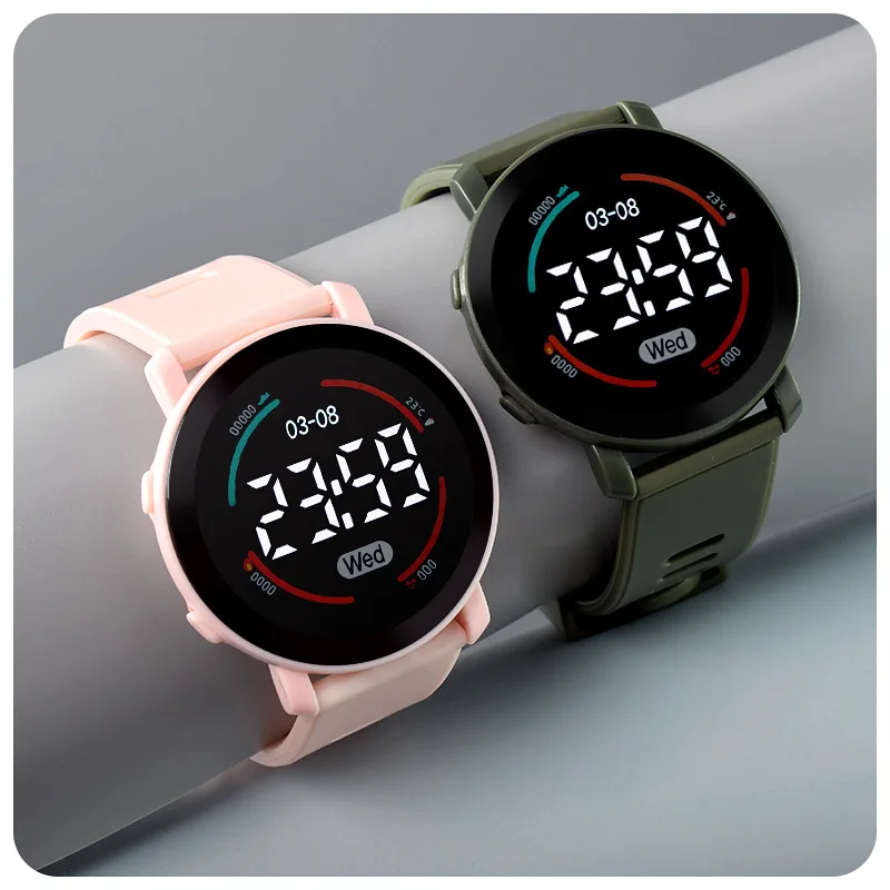 LED Digital Kids Watches Luminous Waterproof Sport Children Watch Silicone Strap Electronic Wrist Watch For Boys Gril reloj niño - Image 4