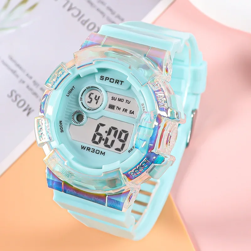 Fashion Kids Watches LED Digital Watch for Children Boys and Girls Sports Clock Alarm Luminous Students Electronic Wristwatch - Image 5