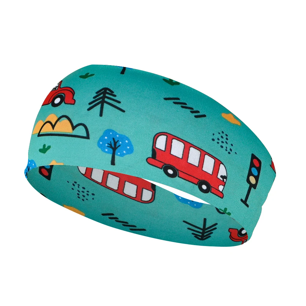 Boys Sports Non Slip Athletic Sweatband Football Headband Elastic Sweat Absorbing Hairband For Kids Basketball Soccer Baseball - Image 5