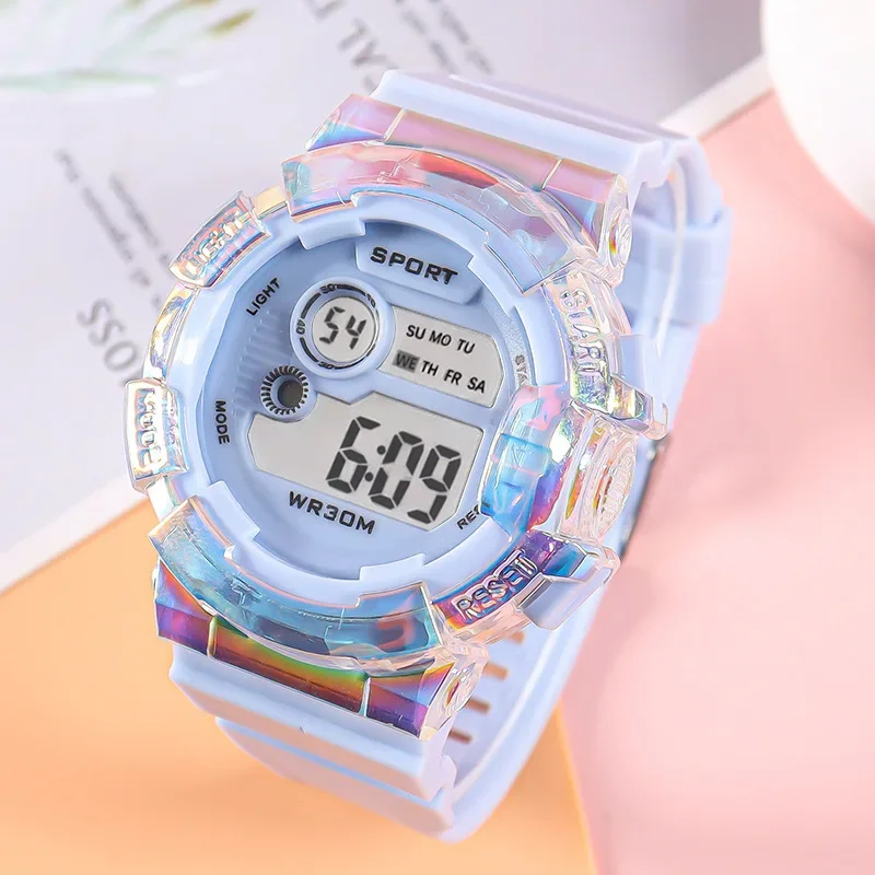 Fashion Kids Watches LED Digital Watch for Children Boys and Girls Sports Clock Alarm Luminous Students Electronic Wristwatch - Image 4