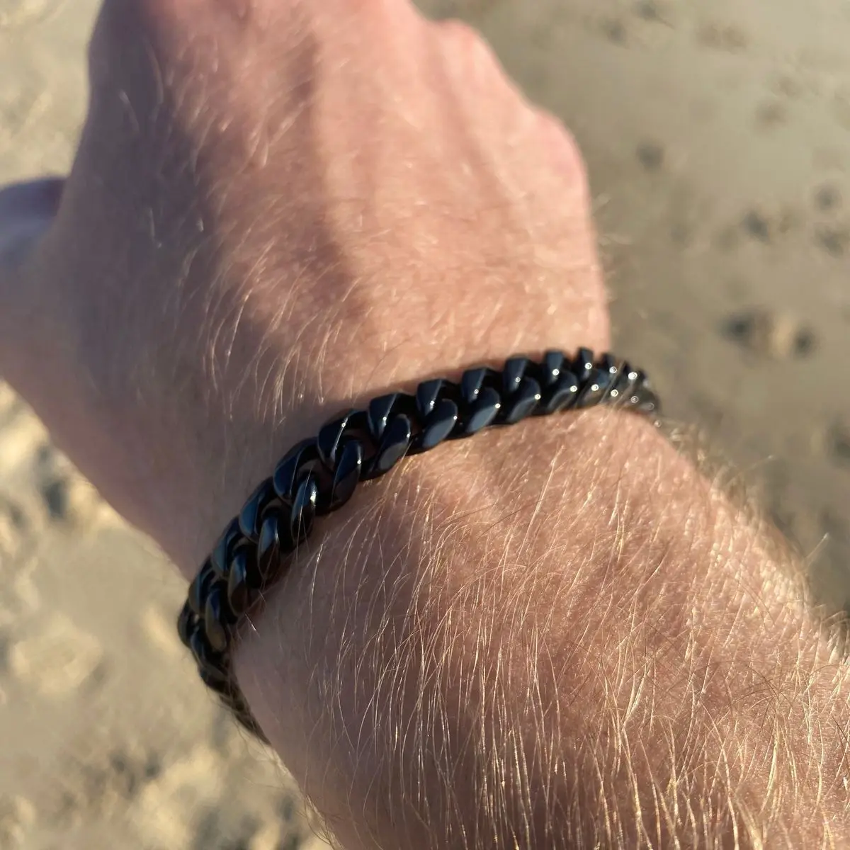 Basic Cuban Chain Bracelets for Men Boys,6/8/10/12MM Stainless Steel Miami Curb Link Chain Wristband,Casual Punk Jewelry Gifts - Image 2