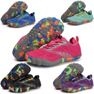 Kids Aqua Shoes Quick Dry Beach Barefoot Water Shoes Boy Girl Drainage Swim Sandals Diving Boating Surfing Sports Wading Sneaker