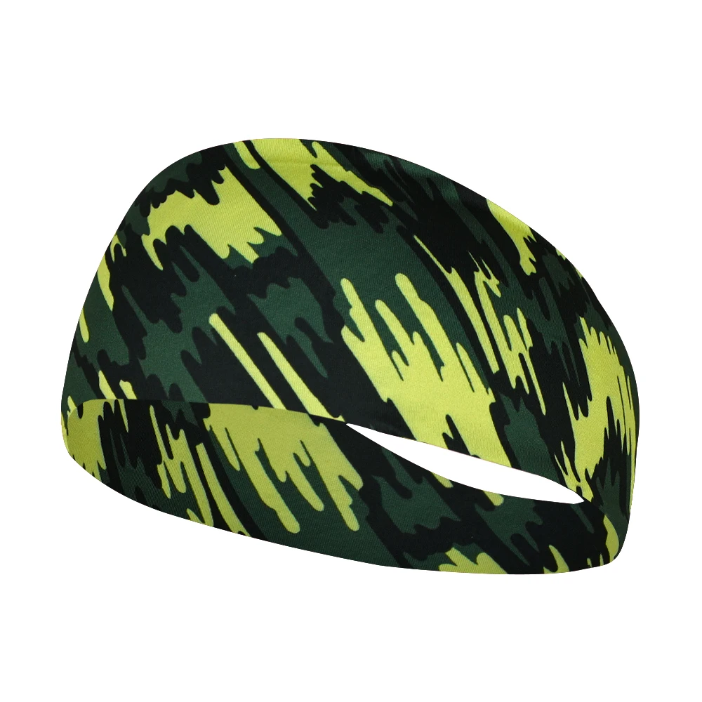 Boys Girls Headbands Kids Sports Sweatbands Camo Elastic Athletic Wicking Hairbands Football Soccer Workout Running Headwrap - Image 6