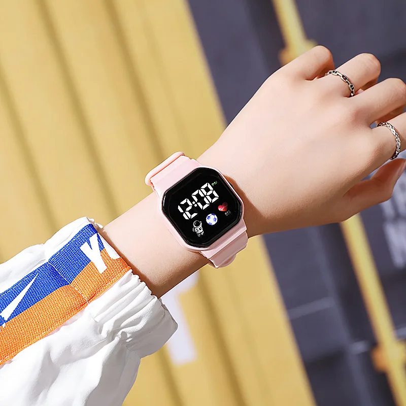 Kids Watch Sport LED Digital Watches Football Silicone Strap Waterproof Electronic Wristwatch for Children Boys Girls Gifts - Image 4