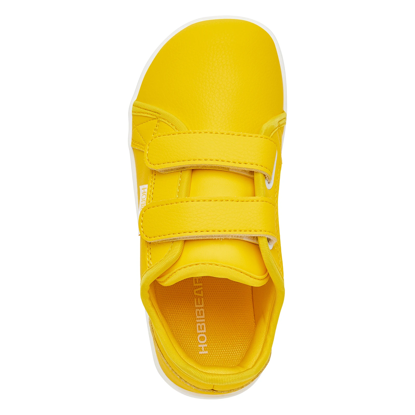 HOBIBEAR Minimalist Kids Barefoot Sneakers | Hook Loop | Wide Toe Shoes | Artificial Leather Sneakers - Image 4
