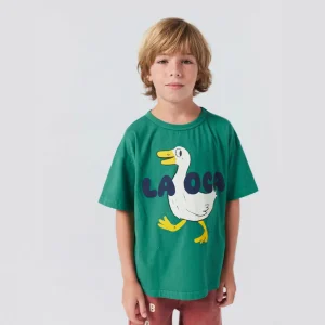 25 New BC Spot Cotton Kids Clothing T-shirt for Boys Girls 100% Cotton Child Printed Summer Short-sleeved Round Neck T-shirt