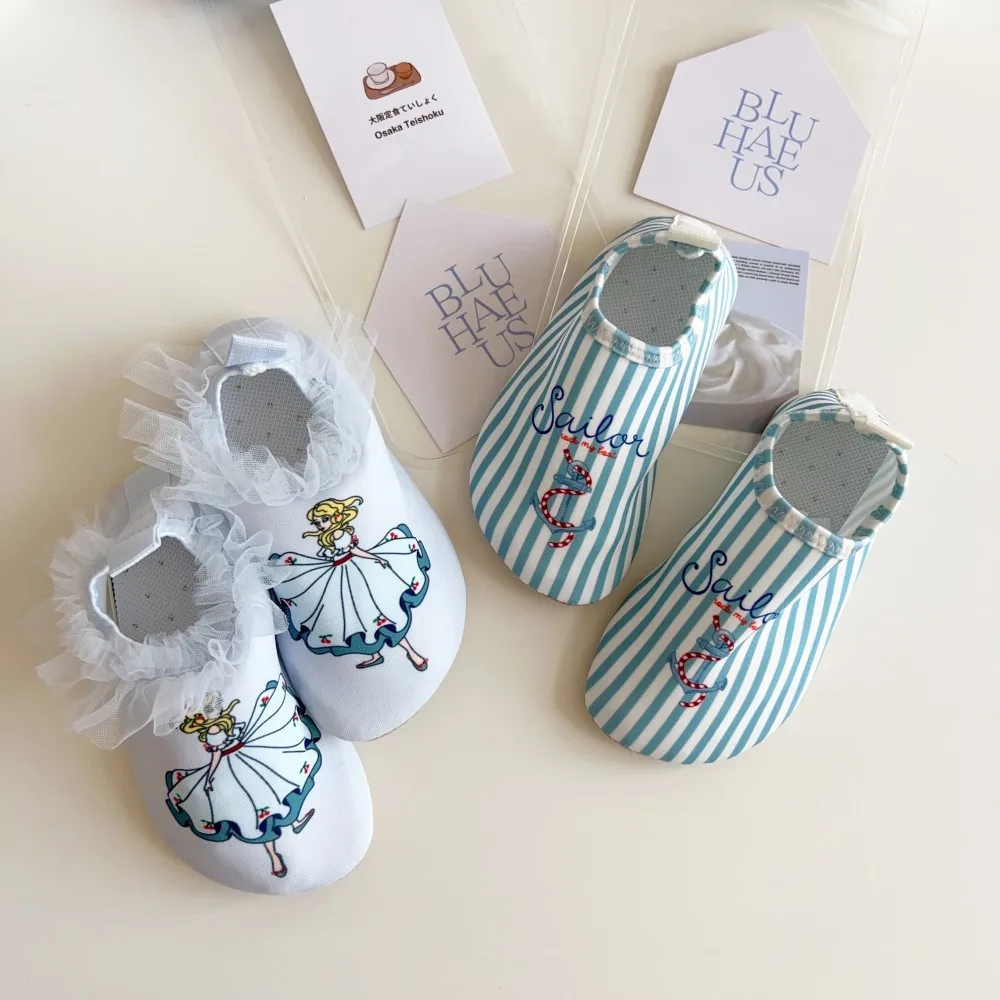 2026 Summer Children Swimming Shoes Cartoon Printed Non-slip Quick-Dry Boys Girls Beach Water Playground Sandals Shoes - Image 3