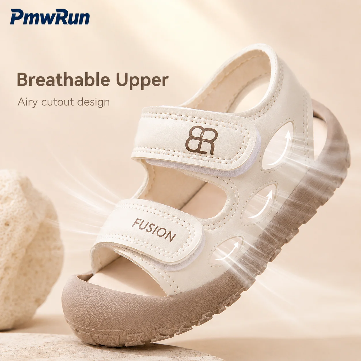 PU Leather Summer Sandals For Children Toe Protection Baby Boy's Girl's Toddler Sandals Ergonomics Anti-slippery Kid's Sandals - Image 4