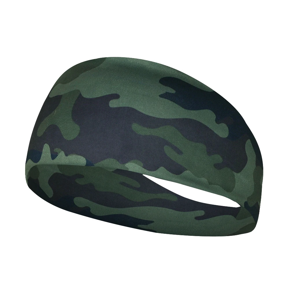 Boys Girls Headbands Kids Sports Sweatbands Camo Elastic Athletic Wicking Hairbands Football Soccer Workout Running Headwrap - Image 4