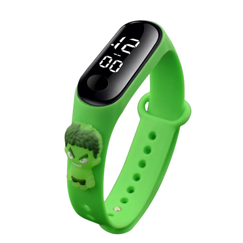 3D Cartoon Spiderman Kids Watches for Children Sports Bracelet Waterproof Men Boys LED Watch Student Clock Relógio Infantil - Image 3